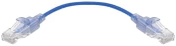 Monoprice Cat6A Ethernet Patch Cable - 10-Pack, Snagless RJ45, 550Mhz, 10G, UTP, Pure Bare Copper Wire, 30AWG, 0.5 Feet, 10-Color - SlimRun Series - Image 4