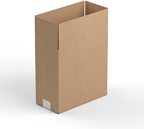 12" x 6" x 12" Kraft Corrugated RSC Shipping Box - 25/Bundle by Krollen+Industrial