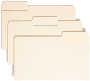 Smead SuperTab Heavyweight File Folder, Oversized 1/3-Cut Tab, Legal Size, Manila, 50 Per Box (15401) by SMEAD