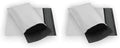 100 EcoSwift 5 x 7 White Small Poly Mailer Size #0 Self Sealing Envelopes Plastic Shipping Mailing Bags 5x7 2.35 mil (Pack of 2) by EcoSwift