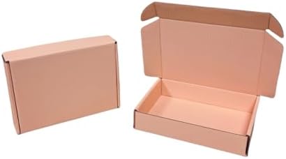 50 Pack 8.5x5.1x1.6 in Powder Pink Shipping Boxes - Image 6