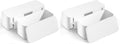 YECAYE 4 Pack Cable Management Box, Pet Friendly Cord Organizer Box for Home & Office, Child-Proof Cable and Power Strip Protector Box, Wire Hider and Cord Organizer for Desk, White by Yecaye