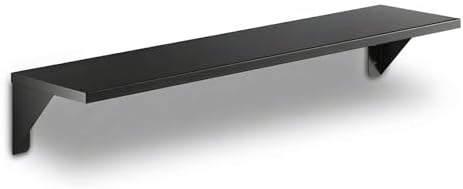 6" x 24" Small Stainless Steel Wall Shelf, Heavy Duty Storage Rack for Kitchen, Bathroom, Garage by Zedfire