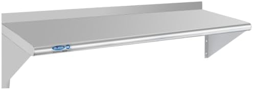 HARDURA Stainless Steel Shelf 14" x 48", 310lb Commercial by HARDURA