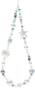 Beaded Camera Wrist Strap Cute Digital Camera Charm Lanyard Phone Charms Strap Beaded Camera Chain for Phone by CasaPopz