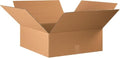 BOX USA Flat Boxes Holds 65lbs, 22x22x8 15-Pk for Shipping & Packing by BOXUSA