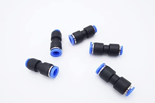 Push to Connect Fitting 8mm x 4mm Tube OD, Straight Union by IVLPHA
