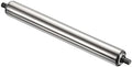 PATIKIL Conveyor Roller 1.5" Diameter 16" Length, Stainless Steel Gravity Transmission Replacement Part Galvanized End, Silver by PATIKIL