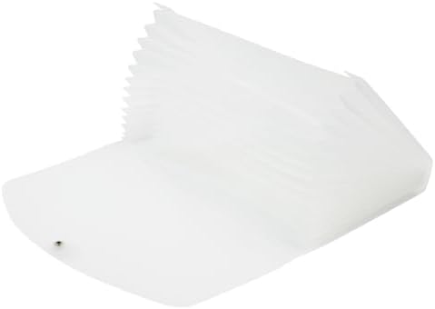 JAM PAPER Accordion Folders - 13 Pocket Plastic Expanding File - Check Size - 5 x 10 1/2 - Clear - 2/Pack - Image 5