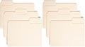 Smead SuperTab Heavyweight File Folder,Oversized 1/3-Cut Tab,Letter Size,Manila,50 Per Box (10401),(Pack of 2) by SMEAD