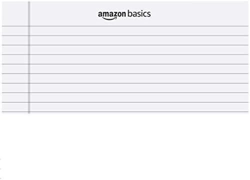 Amazon Basics Legal/Wide Ruled 8-1/2 by 11-3/4 Legal Pad, White, 600 Count (12 Pack of 50 Sheets) - Image 4