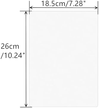 20pcs B5 Binding Covers Plastic DIY Frosted PP Filleted Corner 0.4mm Thick No Hole 7.3x10.2" Cover for Binder Discbound Planner Notebook (B5) - Image 3