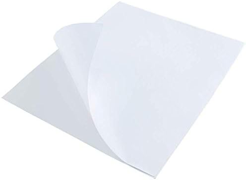 L Liked 30 Matte Printable White Sticker Paper Full Sheet Labels 8.5" x 11" - Image 6