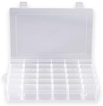 Plastic Organizer Container Box 36 Compartments Jewelry Storage Box - Image 2