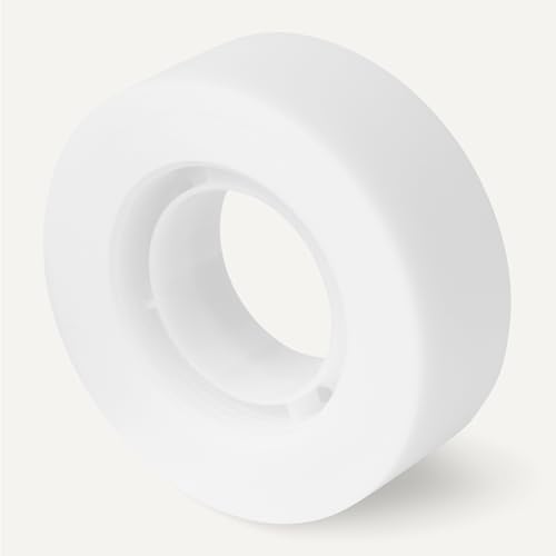 Amazon Basics Matte Finish Invisible Tape, 3/4" x 1000" (27.78 Yards), Translucent, 12-Pack - Image 5
