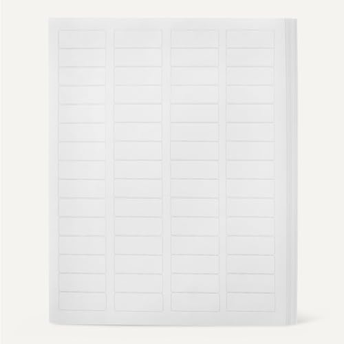 Amazon Basics Printable Address Labels, White, 2/3" x 1-3/4", 3000 Blank Mailing Labels - Image 5