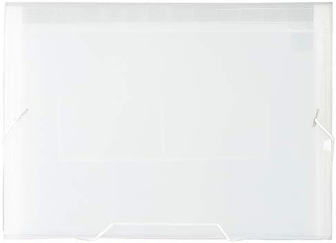 JAM PAPER Accordion Folders - 13 Pocket Plastic Expanding File - Letter Size - 9 x 13 - Clear - 2/Pack - Image 2