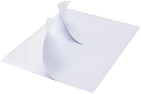 MFLABEL Half Sheet Shipping Labels - 200 Self Adhesive Sticker Sheets for Laser & Inkjet Printers, Waterproof & Smudge-Free, with 12 Free Fragile Labels for Packaging, Shipping and Crafting by MFLABEL