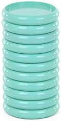 Talia Discbound Notebook - Discs (Sage Green, 1Inch) - Image 2