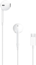 Apple EarPods Headphones with USB-C Plug, Wired Ear Buds with Built-in Remote to Control Music, Phone Calls, and Volume by Apple
