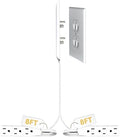 Sleek Socket Original and Patented Flat Ultra-Thin Outlet Concealer with EXTENSIO by sleeksocket
