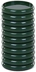 Talia Discbound Notebook - Discs (Green Olive, 1inch) - Image 2
