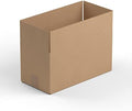 10" x 5" x 5" Kraft Corrugated RSC Shipping Box - 25/Bundle by Krollen+Industrial