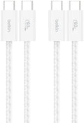 Belkin USB C to USB C 60W Braided Cable 2 Pack, 3.3ft iPhone Charger Cord by Unknown