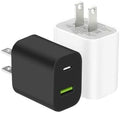 2 Pack USB C Charger Block, Dual Port Type C Wall Charger Fast Charging by DENGWENQIANG