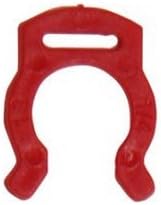 John Guest Acetal Copolymer Tube Fitting Locking Clip for 1/4" Tube OD (PIC1808R) (Pack of 10) by JohnGuest