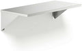 8" x 18" Small Stainless Steel Wall Shelf, Heavy Duty Storage Rack for Kitchen, Bathroom, Garage by Zedfire