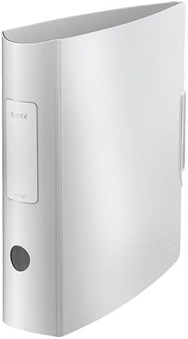 Leitz Lever Arch File, Assorted, A4, Curved Spine 8.2 cm Width, Elastic Fastening, Light polyfoam, Style Range, 11080099 - Image 4
