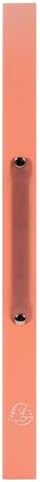 Exacompta – Reference. 54176E Box of 20 Flexible PP (Polypropylene) Chromaline Binders, 2 Round Rings with a 15 mm Diameter, 20 mm Spine, External Dimensions: 32 x 25 cm, DIN A4 Filing Format, Colour: - Image 2