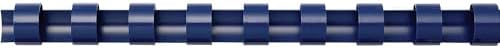 Fellowes Plastic Combs - Round Back, 3/8 Inch, 100 pack, Navy (52505) - Image 6