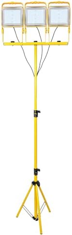 24000 Lumens LED Portable Work Light with Tripod Stand(1500W Equivalent) - Image 2
