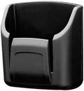 Car Key Fob Holder, Center Console Key Remote Mount Organizer, Self-Adhesive Dashboard Key Storage Box with Card Holder, Universal for Most Vehicles (Black) by Unknown