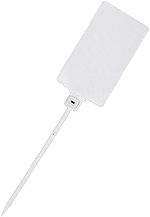 Plastic Seals Shipping Tags Logistics Use Big Sign Tie Large Label Tie, 255 mm Total Length, Package of 100 pcs (White) - Image 6