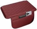Car Center Console Cover, Leather Car Arm Rest Cover, Middle Console Covers with Storage Bags, Auto Interior Armrest Covers Cushion, Universal for Most Vehicles (Red) by Unknown