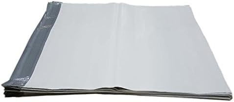 iMBAPrice 50 - 19x24x Premium Matte Finish Self-Sealing Non-Padded White Poly - Image 3