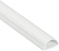 D-Line Cable Raceway On-Wall Cord Cover | 1D3015W | Surface Mount Electrical Channel to Hide and Conceal Cords, Cables, and Wires | White, Paintable by D-LineUSAinc
