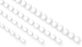 RAYSON Plastic Binding Combs, Mixed Size, 19rings, 1/4in, 5/16in, 3/8in, 1/2in, Binding Capacity 20-90 Sheets, Letter Size, White, Pack of 100 by RAYSON