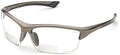 Elvex Delta Plus RX-350C 2.0 Diopter Bifocal Safety Glasses with Metallic Brown Frame and Clear Lens for Enhanced Vision, Comfort, and Protection at Work - WELRX350C20 by DeltaPlus