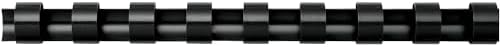 Fellowes 1/2-Inch Plastic Binding Combs, Classroom Organization School Supplies, 90-Sheet Capacity, 100-Pack, Black (52326) - Image 4