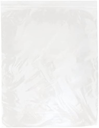 McKesson Clear Poly Zip Bags, 2 Mil Thickness, 12 x 15 in, 100 ct - Image 3