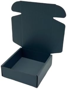 50 Pack 4.7x4.7x1.6 in Dark Gray Shipping Boxes - Image 5