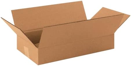 BOX USA Shipping Boxes Long 16"L x 9"W x 3"H 25-Pack - Corrugated Cardboard Box for Moving, Mailing, Packing, Packaging and Storage by BOXUSA