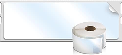 DYMO Authentic LW Clear Mailing Address Labels, DYMO Labels for LabelWriter Label Printers, 1-1/8" x 3-1/2", 1 Roll of 130 - Image 4