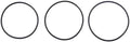 MECCANIXITY Nitrile Rubber O-Rings 50mm 52mm 54mm OD 46mm 48mm 50mm ID 2mm Thick Seal Gasket, Black 30in1 Set by MECCANIXITY