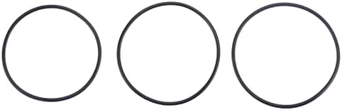 MECCANIXITY Nitrile Rubber O-Rings 50mm 52mm 54mm OD 46mm 48mm 50mm ID 2mm Thick Seal Gasket, Black 30in1 Set by MECCANIXITY