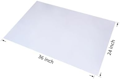 Wowfit 24x36 Clear Flat Poly Bags, 10 CT, 1.6 Mil, Artwork & Poster Covers - Image 2